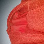 Topshop  10 Halter Knit Maxi Dress 70s Burnt Orange Photo 5