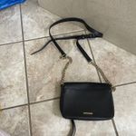 Rebecca Minkoff Black Leather Mini Mac Crossbody chain strap detail purse
Bag Photo 4