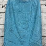 Judith Hart Skirt Collection Embroidered‎ Flower Blue A Photo 0