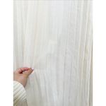 Anthropologie NWT Let Me Be One-Shoulder Pleated Maxi Dress Cream White Medium Photo 7