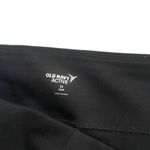 Old Navy Active NWT 2X Plus High Rise Black and faux leather panels on front Photo 2