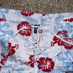 OP Vintage  cotton floral summer beach swim shorts medium Photo 1