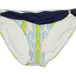 Tart Collections Bikini Bottom Navy White Geometric Size M Photo 0