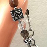 Silpada Sterling Silver Smoky Quartz Crystal Bracelet Photo 6