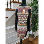 Boutique Ktoo Women Polyester Long Sleeve Round Neck Knee Length Dress Size L Size L Photo 6