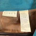 Koret UltraSuede Patchwork Jacket Earthy Embroidered Hipster Washable 32W Tan Photo 1