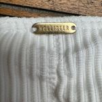 Hollister Swim White Ribbed Ruffle Bikini Bottoms Size L Photo 3