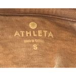 Athleta ⭐️ Eco Wash Turtleneck Sweatshirt Dress Grey Thumb Holes Womens Small Photo 6
