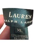 Ralph Lauren Vintage Lauren  Belted Cardigan Sweater Women’s XL Wool Ivory Gray Photo 9