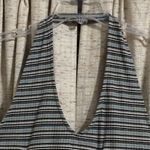 American Eagle  Stripe Ribbed Halter Dress Photo 1