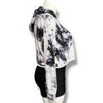 SheIn Womens Crop Top Hoodie Hooded Sweatshirt Pullover New York Tie Dye Large Photo 2