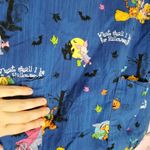 Disney  WINNIE THE POOH HALLOWEEN SPOOKY SCRUB TOP Photo 5