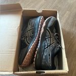 ASICS  Running Shoes Gel Scram 6 Black Gray Low Top Athletic Sneakers Photo 1