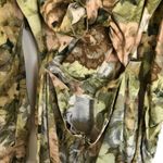 ASOS Design Floral Long Sleeve Ruched Midi Dress Size US 8 Photo 10