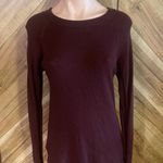Lululemon  Burgundy Merino Wool Sit In Lotus Sweater Photo 1