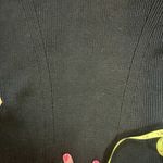 Stitch Fix NWT  Black Design Store Woven Sleeve Knit Top Smocked Sleeves XL Photo 4