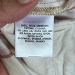 Anthropologie Women's White Striped High Waisted Shorts Size 14 Photo 6