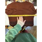 Peruvian Connection Long Sleeve Pima Cotton Sweater Dress Tribal Size XS Photo 8