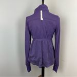 Lululemon  Inner Peace Reversible Jacket Concord Grape Sz 6 Full Zip Photo 11