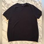Quince NWOT  Mongolian Cashmere Black Tee Sz XL Photo 3