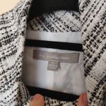 Ny Collection  Size Large L 60's 50's Style Black White Sleeveless Sweater Top Photo 5