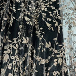 Soiéblu Soieblu Womens Black Gold Floral Sleeveless Pullover Maxi Dress Size‎ Large Photo 5