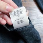 Anthropologie Knitted & Knotted • Anthro Kilda Sweater grey orange floral embroidered pullover Photo 8