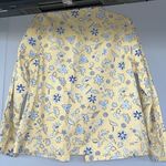 The Tog Shop Spring Flower and Feather Jacket Yellow Size M Photo 3