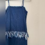 Revolve N / NICHOLAS Dark Denim Fridge Dress, Size 2 Blue Photo 1