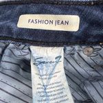 Seven7  Step Fray Raw Hem Mid Rise Crop Fashion Jeans Medium Wash Size 4 Photo 11