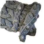 Banana Republic  Extra Fine Merino Wool Sweater Collar Neck‎ Warmer Photo 0