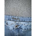 Rue 21 Jeans Junior 9 Flare Leg Bell Bottom Distressed Light Wash Stretch Y2K Photo 7