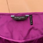  Silk Blouse Sheer Long SleevePurple Silk Blouse Marciano Long Sleeve Photo 11