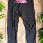 Lululemon Wunder Under Secret Garden Reversible Leggings - Size 6 Photo 5