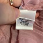 Apt. 9 Vintage  Pink Frilly Blouse size Large Bell Sleeve Cutesy Cottagecore Photo 4