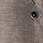 Tribal Pants Womens Small Beige Linen Blend Cropped Button Pocket Relaxed Fit Photo 3