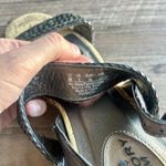 LifeStride Memory Foam Women’s Size 8 Wedges with Black Straps & Ankle Strap Photo 2