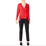 Rag and Bone  Debbie red long sleeve top Photo 10