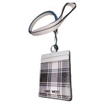 Nine West Ivory and brown Plaid detail small cross body bag with matching wallet Photo 3