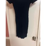 Wild Fable  Ribbed Black Bodycon Dress XS Cotton/Polyester/Spandex Photo 2