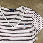 Ralph Lauren Sport Y2K Women’s XL Striped V Photo 1