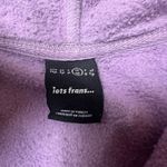 iets frans Purple Lavender Cropped Hoodie Sweatshirt Size M Photo 3