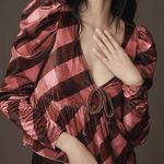 Anthropologie Maeve Velvet Babydoll Top (NEW - Pink) Photo 0