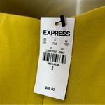 EXPRESS Yellow tie wrap skirt scoop neck Dress Yellow low back NWT Size small Photo 2