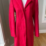 Vintage The Limited Classic Red Wool Mohair Long Dress Coat Size Small Photo 10