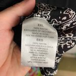 Bila Size XXL Black and White Beaded Blouse Sequins Embellished Semi Sheer Boho Photo 1