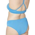 ANDIE 90s High Waisted Bikini Bottom Azul L New Photo 2
