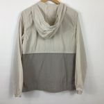 Thread & Supply Quarter Zip Windbreaker Size Medium Gray Photo 5