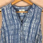 Style & Co . Sleeveless Button-down Shirt NWT P/S Photo 5