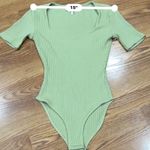 Mara Hoffman pistachio green Marlowe Body suit size xxs Photo 8